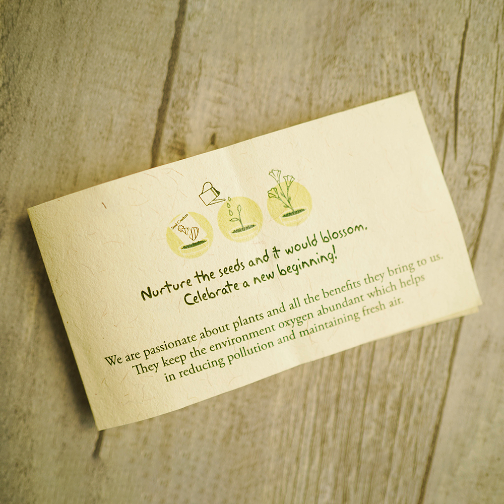 Luxurious Vatika Gift Box With Plantable Crackers