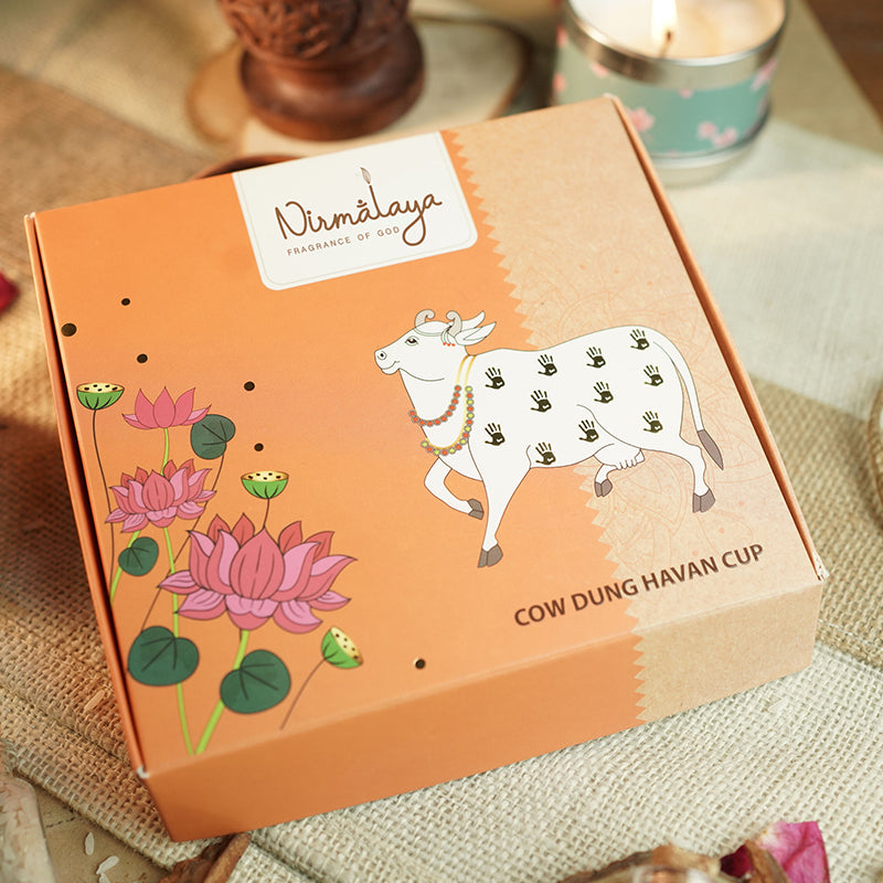Cow Dung Havan Cups