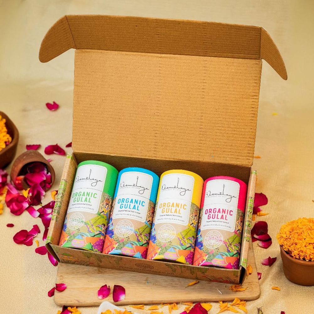 Rang Barse Pack - Set Of 4 Colors (100 Gms Each)