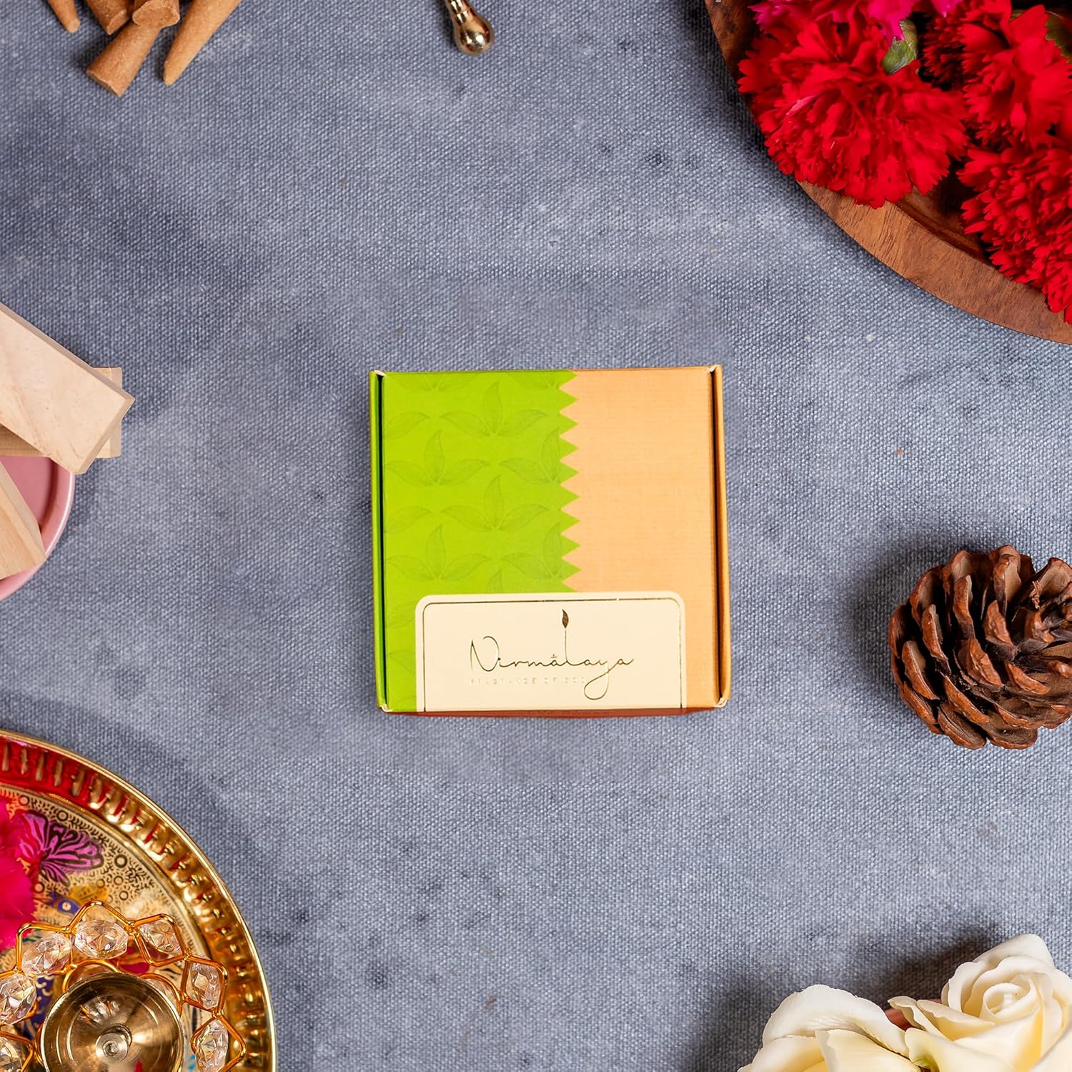 Tulsi Backflow Refill Pack Incense Cones