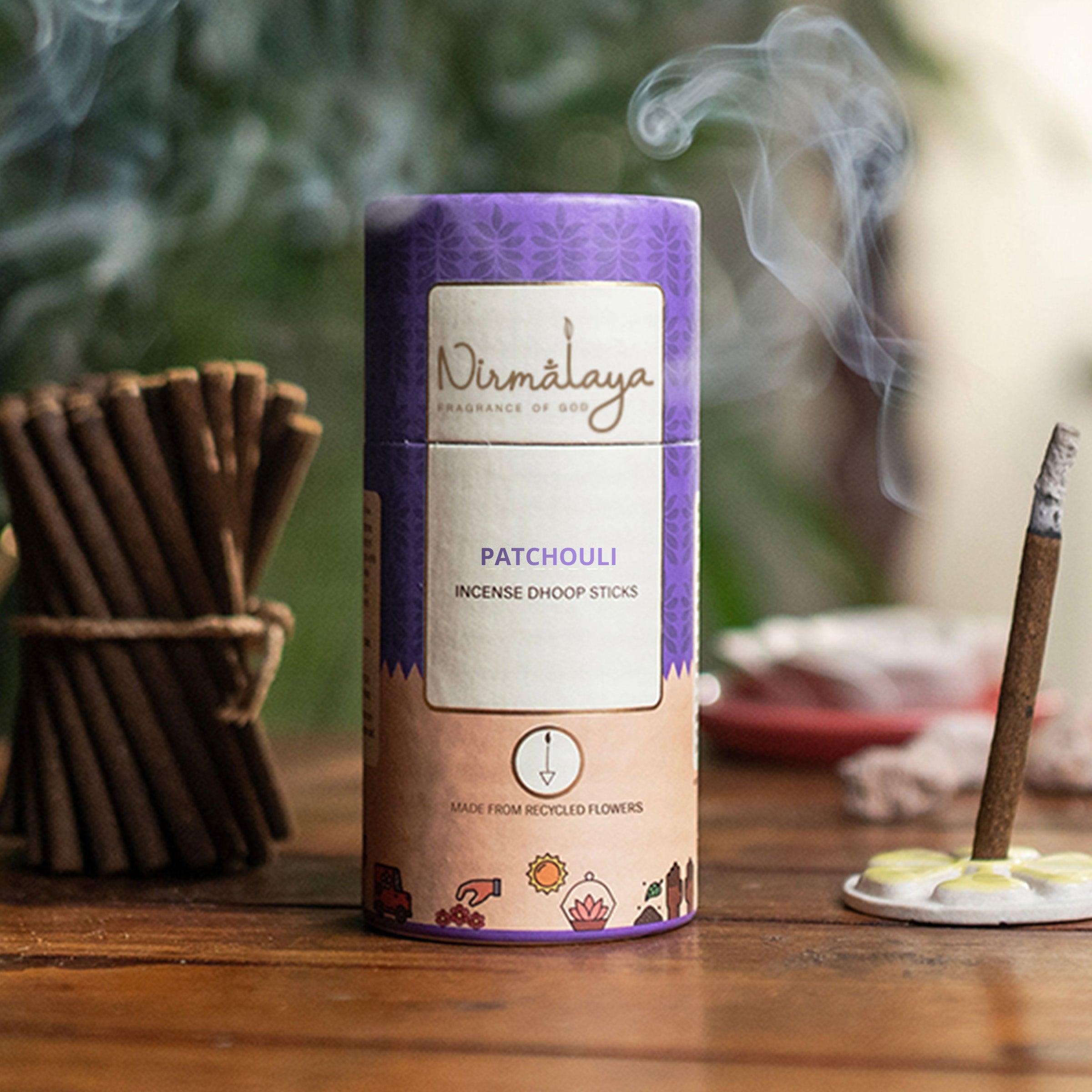 Patchouli Dhoop Sticks (Bamboo less)