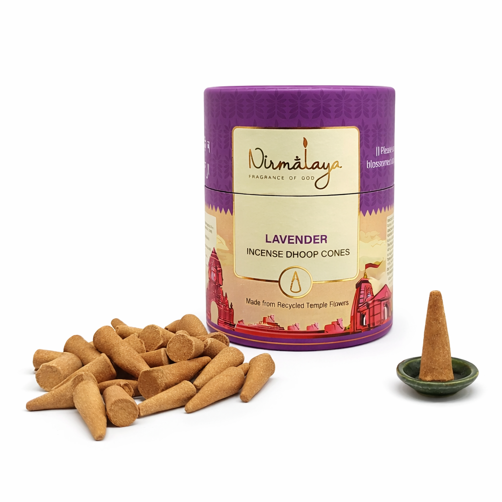 Lavender Premium Incense Cones Pack Of 60