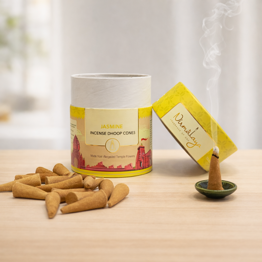 Jasmine Premium Dhoop Cones Pack Of 60