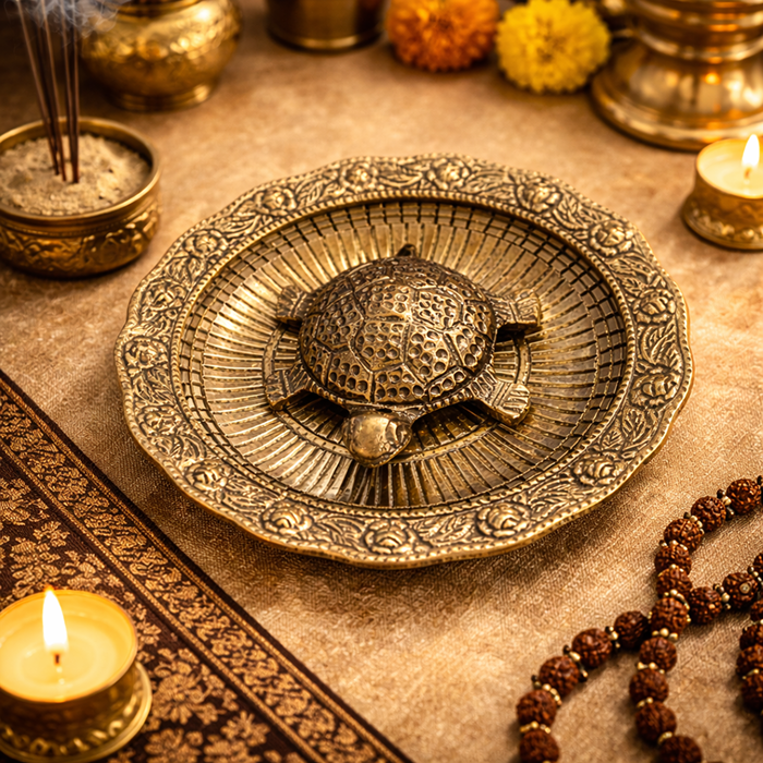 Pure Brass Tortoise/ Turtle For Vastu or Feng Shui