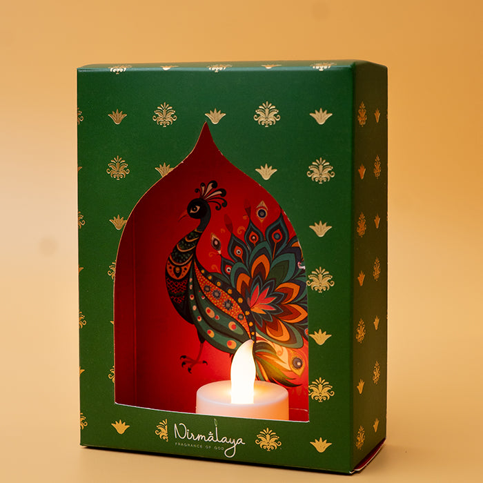 Airavat Jharokha Diya Set Gift Box