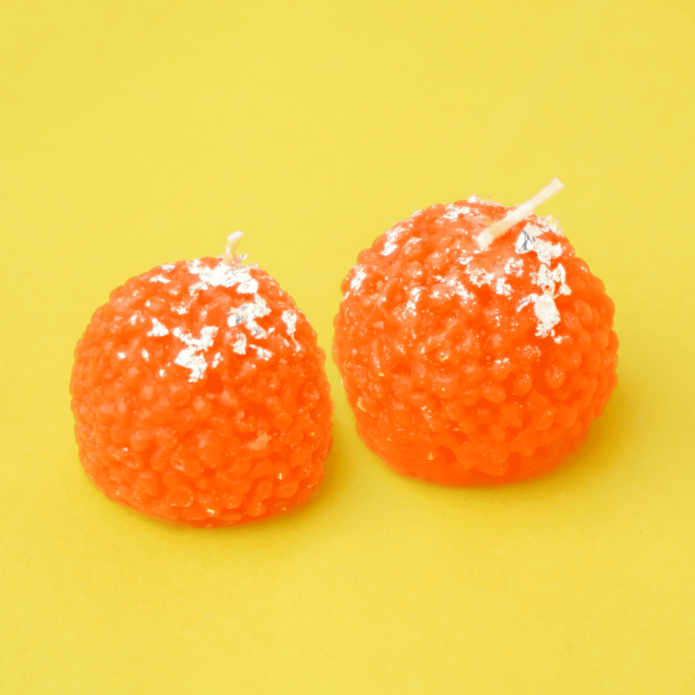 Airavat Gift Box With Festive Ladoo Candles
