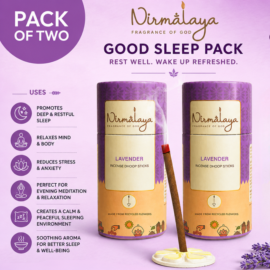 Good Sleep Pack Of 2 Lavender Dhoop Sticks