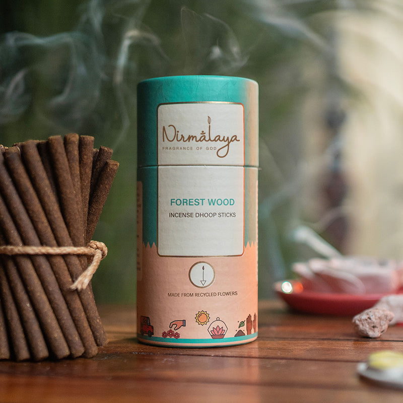 Forest Wood Dhoop Sticks (Bamboo less)