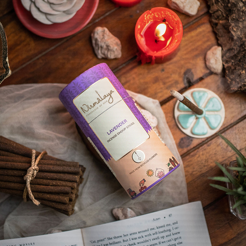 Lavender Dhoop Sticks (Bamboo less)