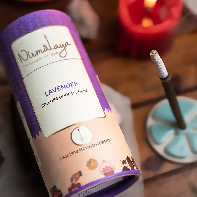 Lavender Dhoop Sticks (Bamboo less)