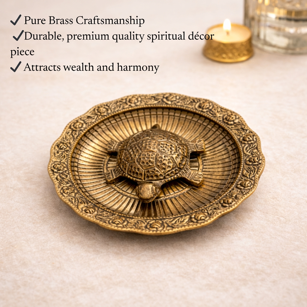 Pure Brass Tortoise/ Turtle For Vastu or Feng Shui