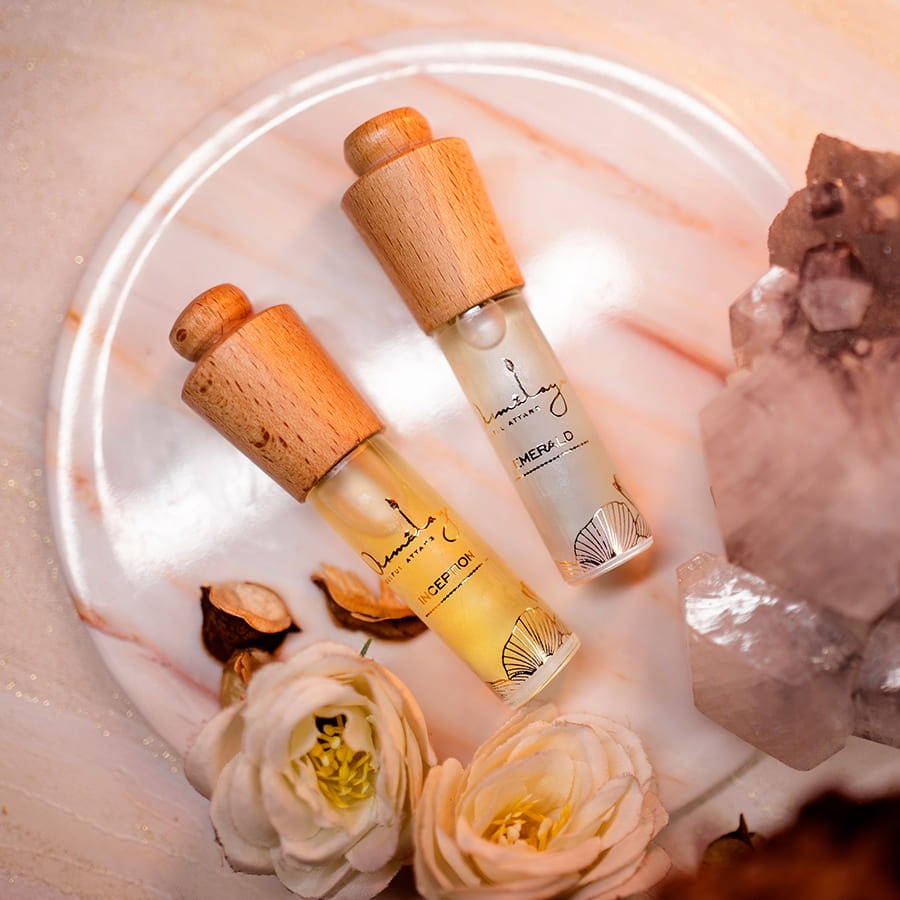 Emerald & Inception Luxury Attar Perfume Combo for Women