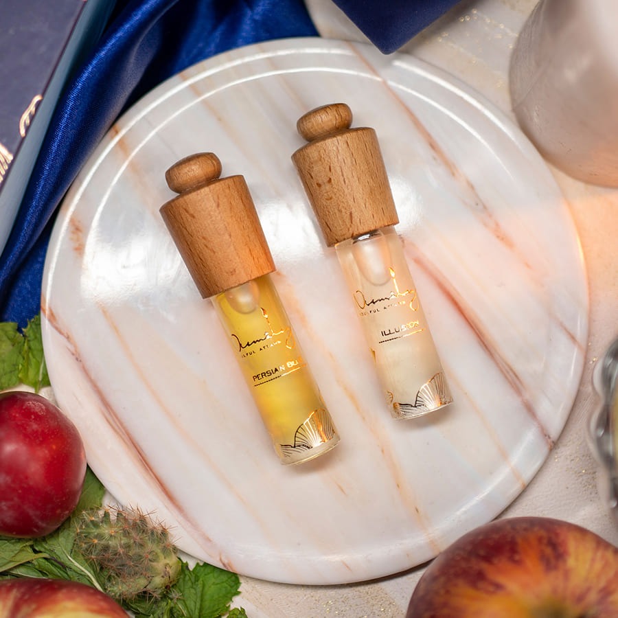 Illusion & Persian Blue Luxury Attar Perfume Combo for Men