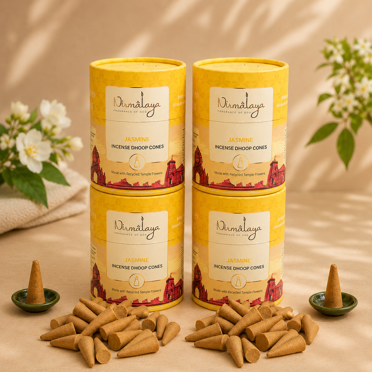 Jasmine Premium Dhoop Cones