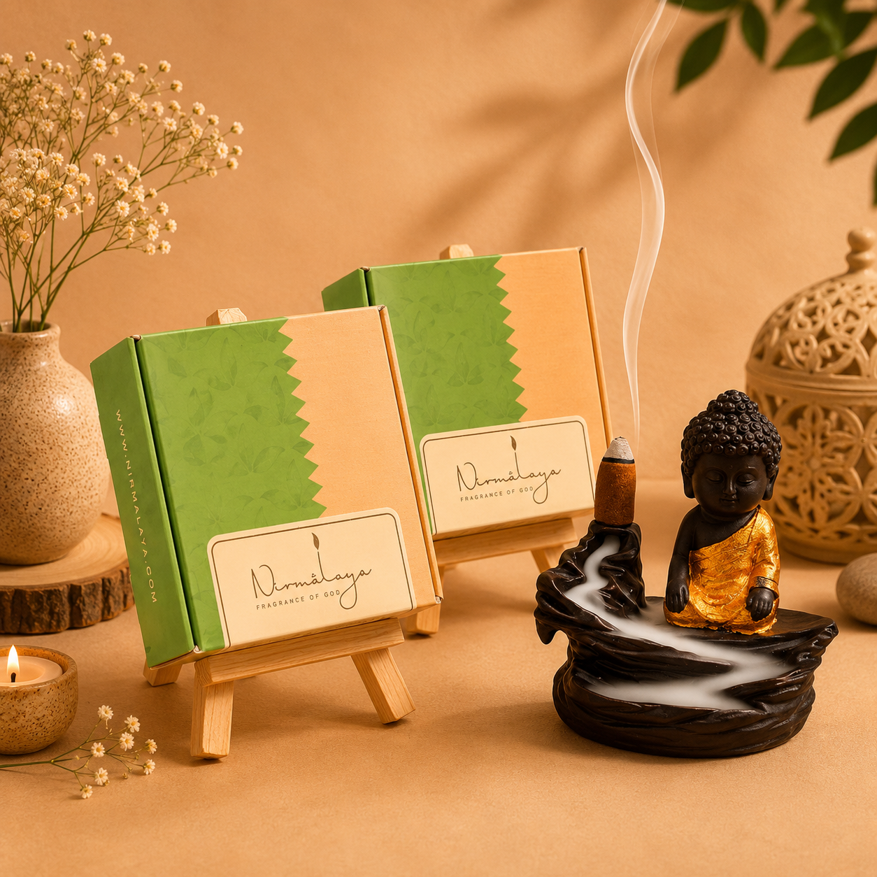 Tulsi Backflow Dhoop Cones