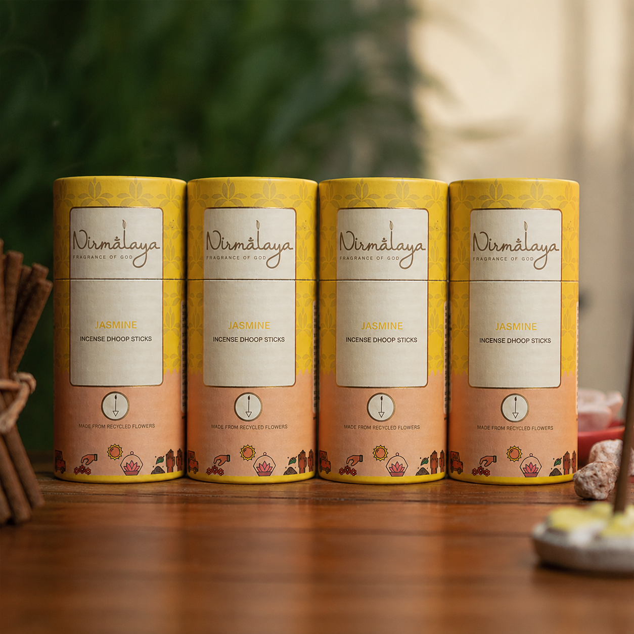 Jasmine Dhoop Sticks (Bamboo less)