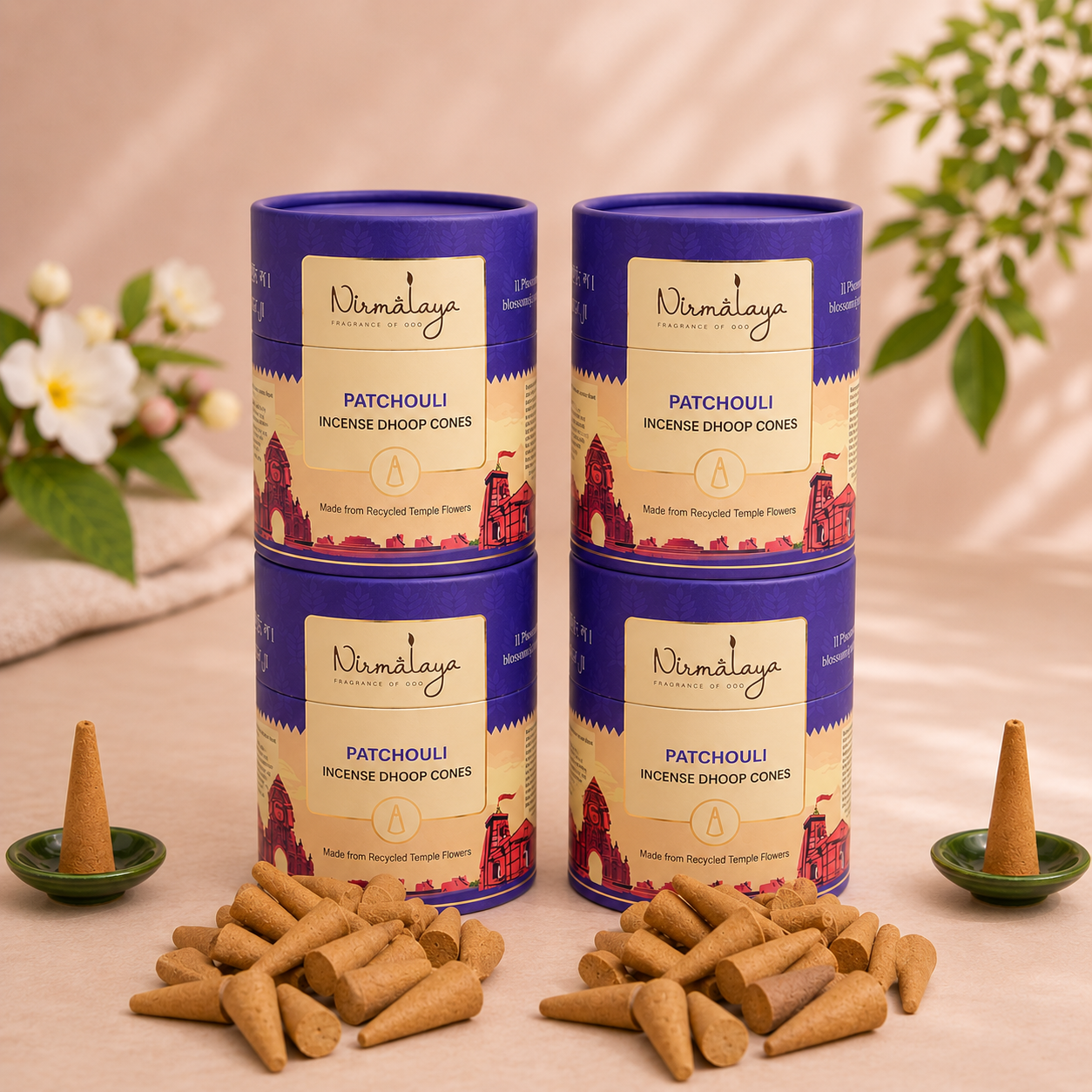 Patchouli Premium Dhoop Cones