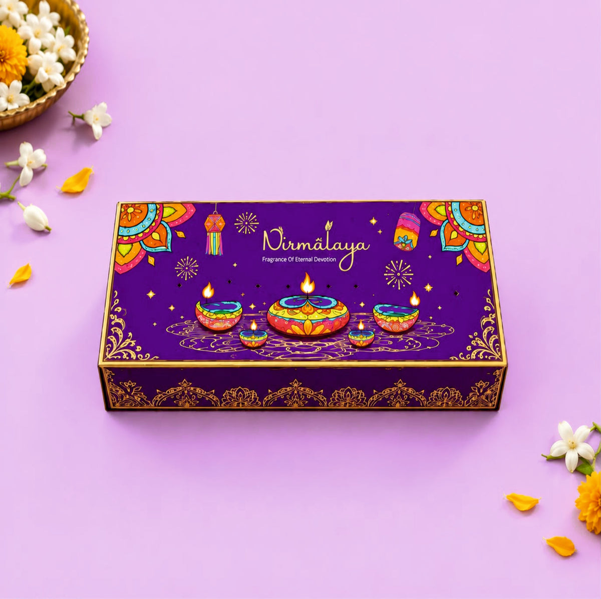 Nirmalaya The Shubh Mangal Gift Box with Farmley Mix & Date Bite