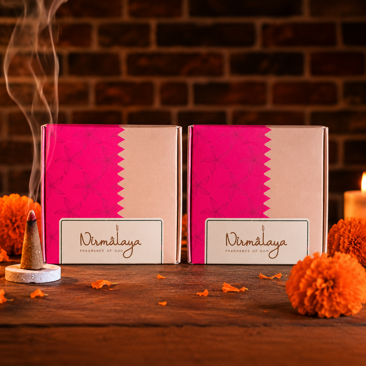 Rooh Rose Dhoop Cones