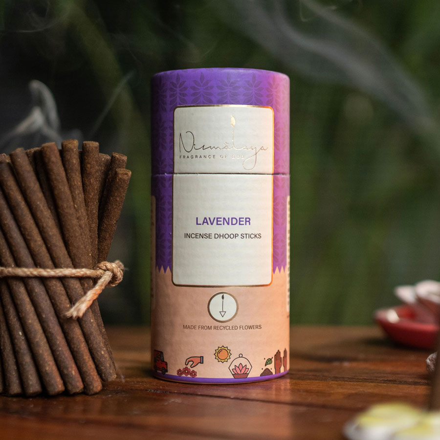 Lavender Dhoop Sticks (Bamboo less)