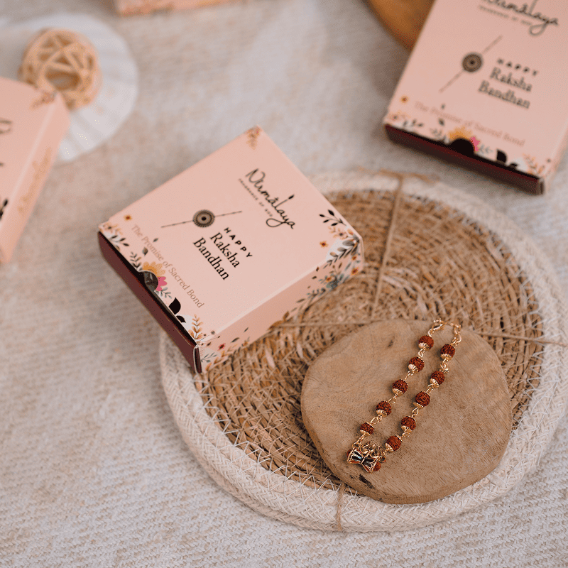 Damroo Rudraksh Bracelet Rakhi