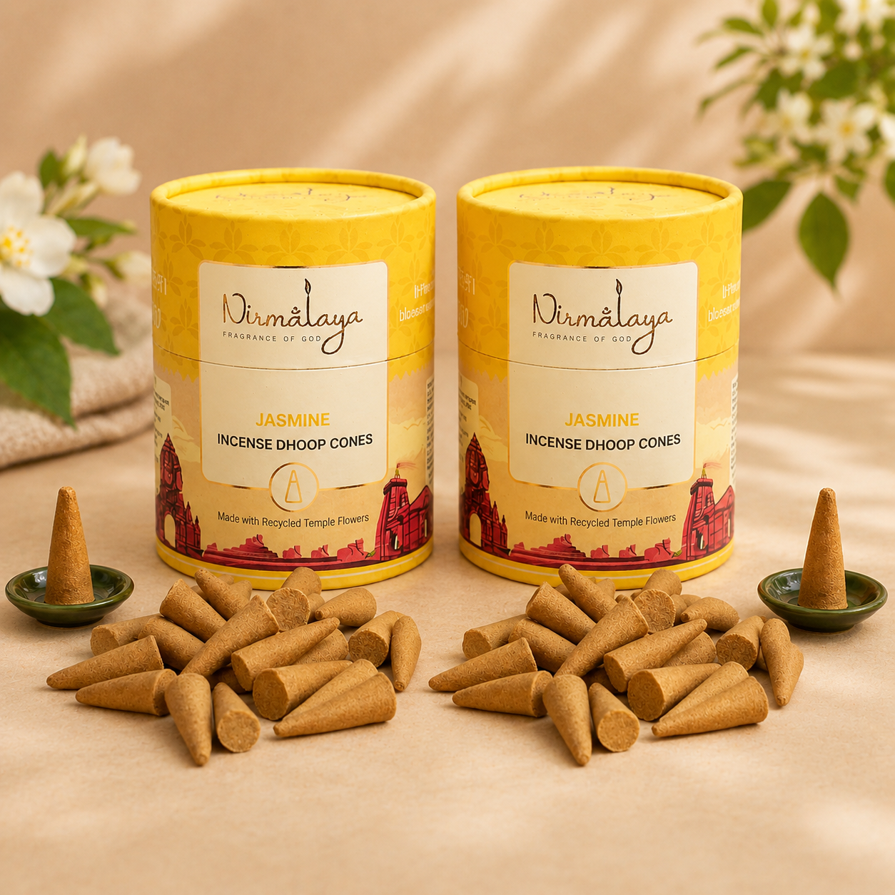 Jasmine Premium Dhoop Cones
