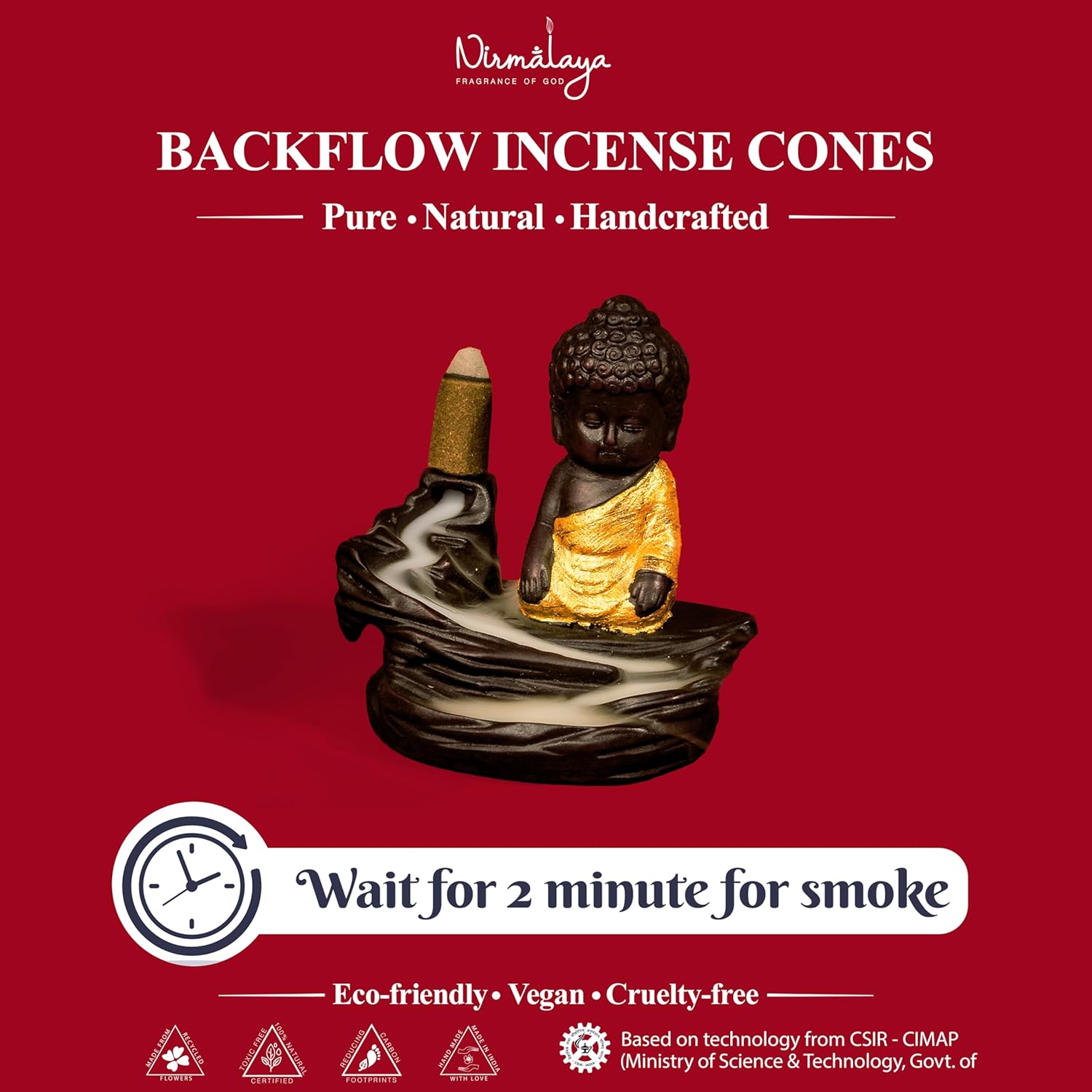 Jasmine Backflow Refill Pack Incense Cones