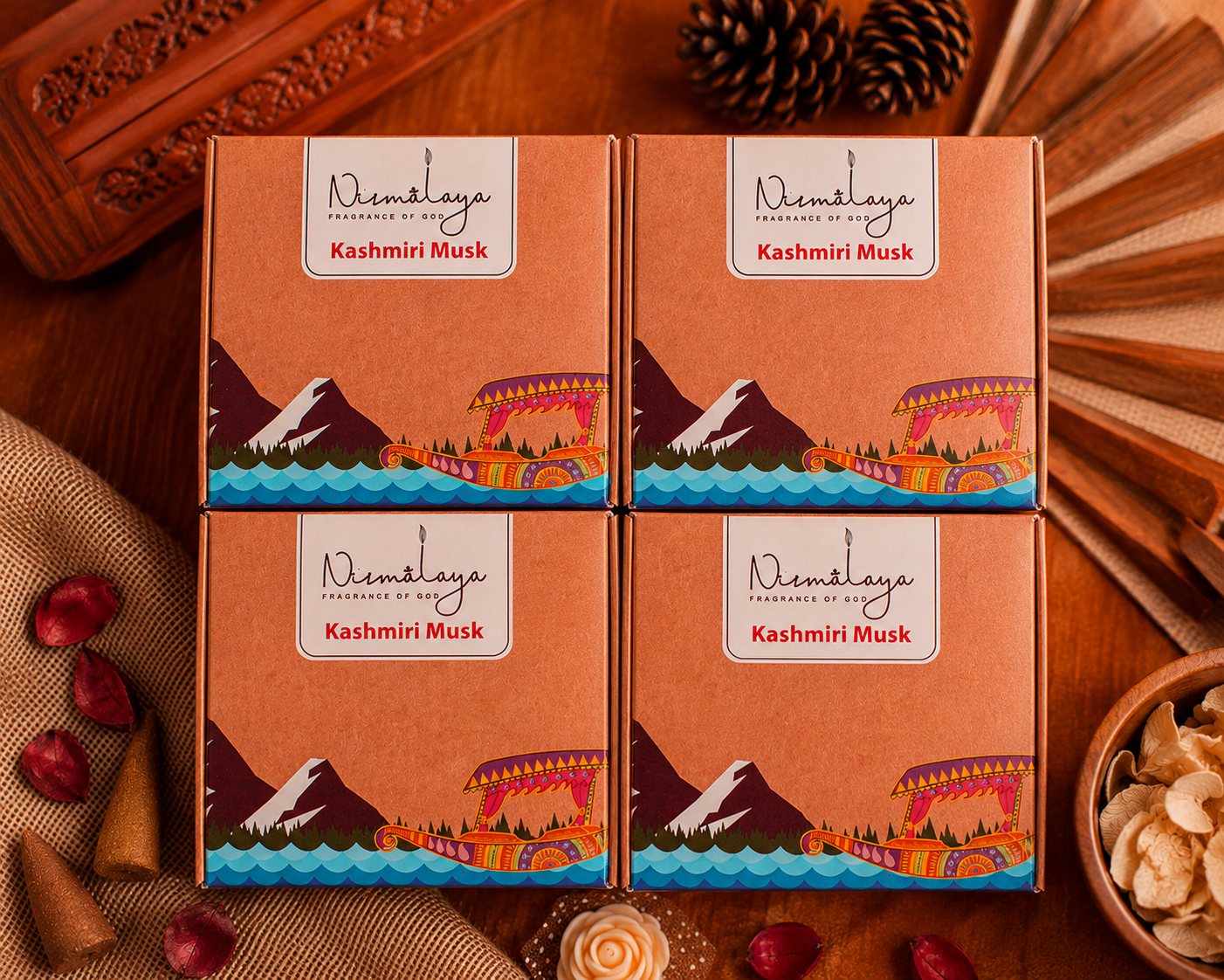 Kashmiri Musk Incense Cones