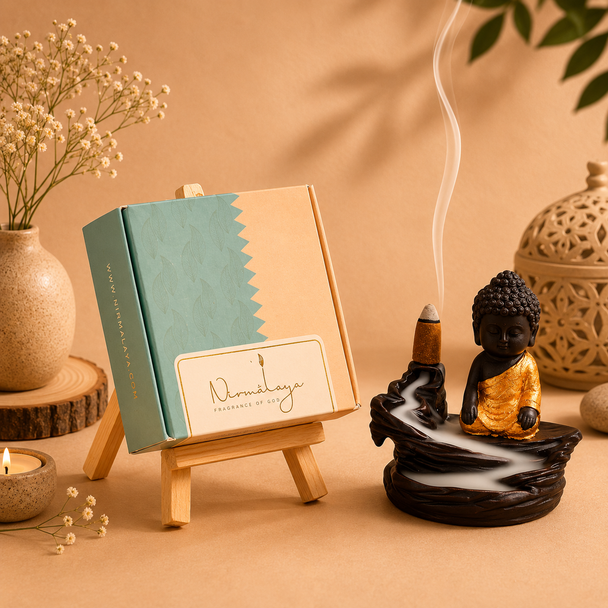 Forest Wood Backflow Dhoop Cones