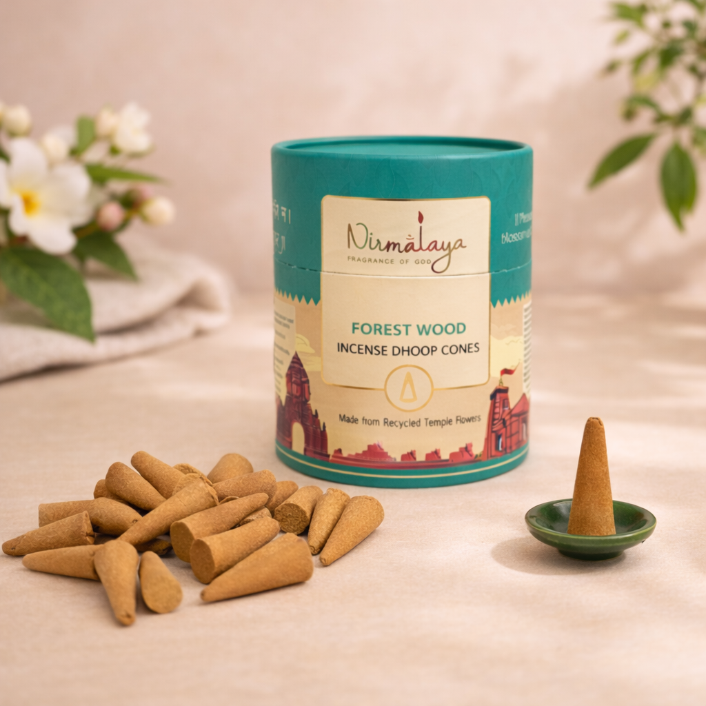 Forest Wood Premium Incense Cones Pack Of 60