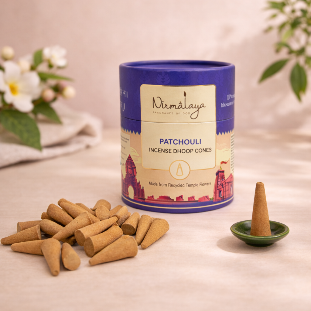 Patchouli Premium Incense Cones Pack of 60