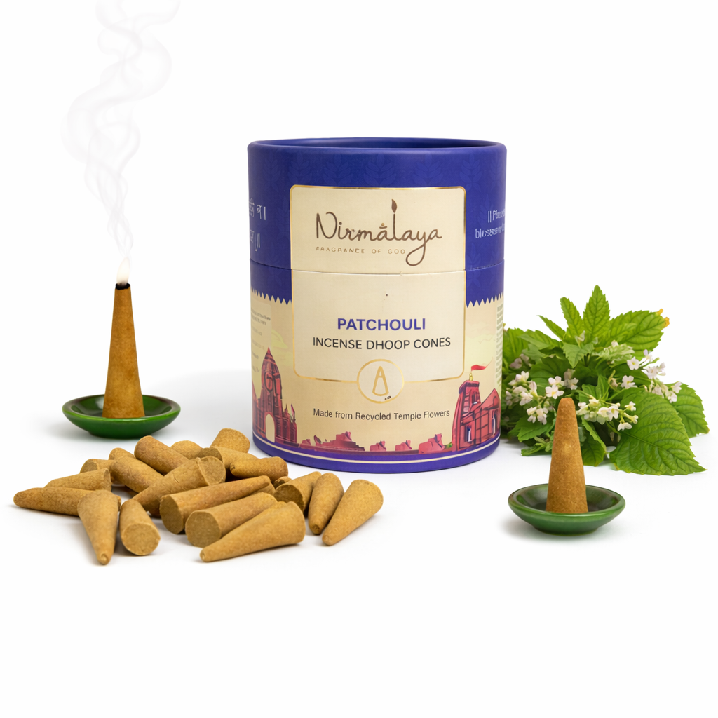 Patchouli Premium Dhoop Cones Pack of 60