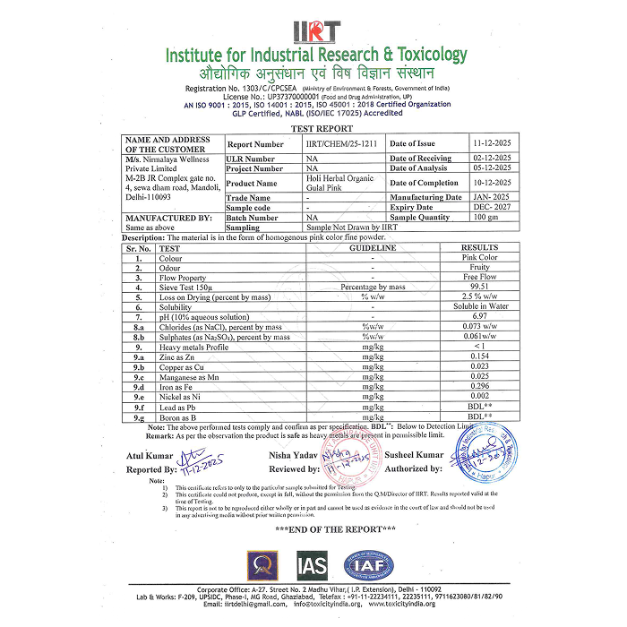 EMERALD GREEN GULAL (100g)