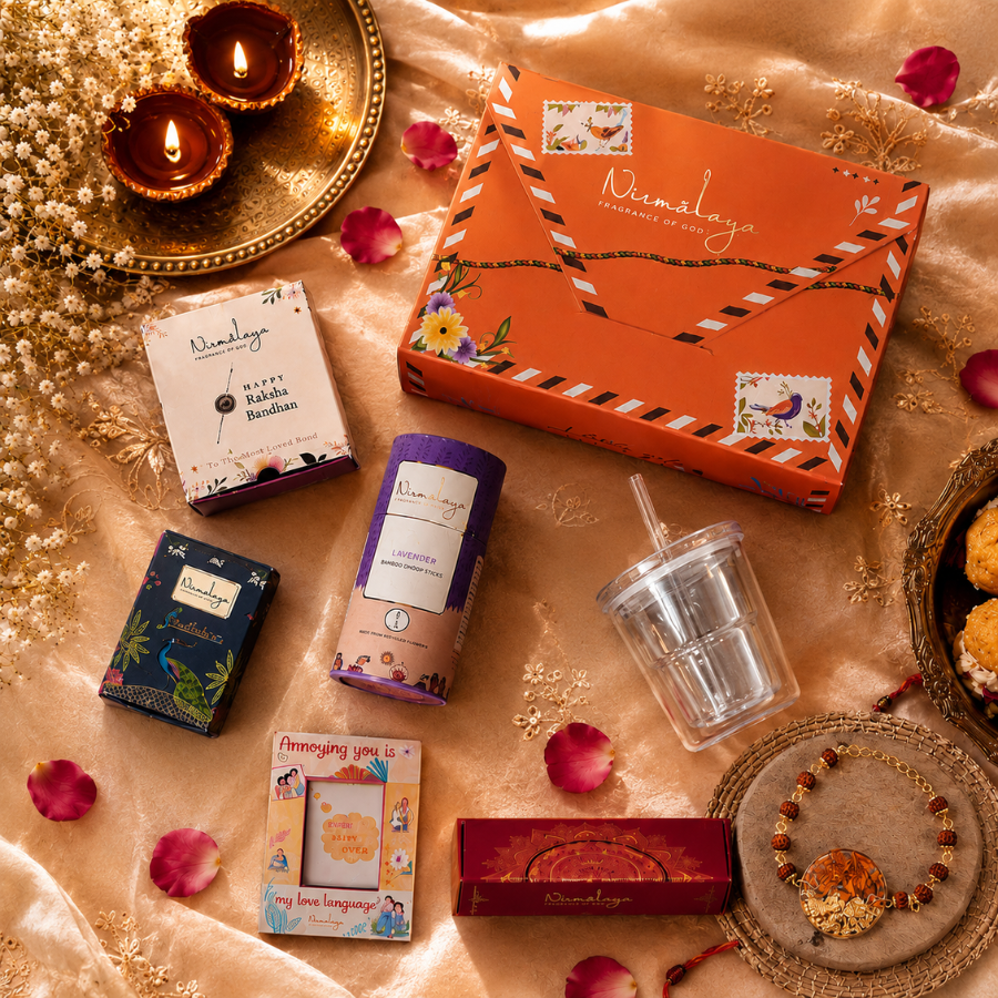 Premium Rakhi Gift Box – Tumbler Edition