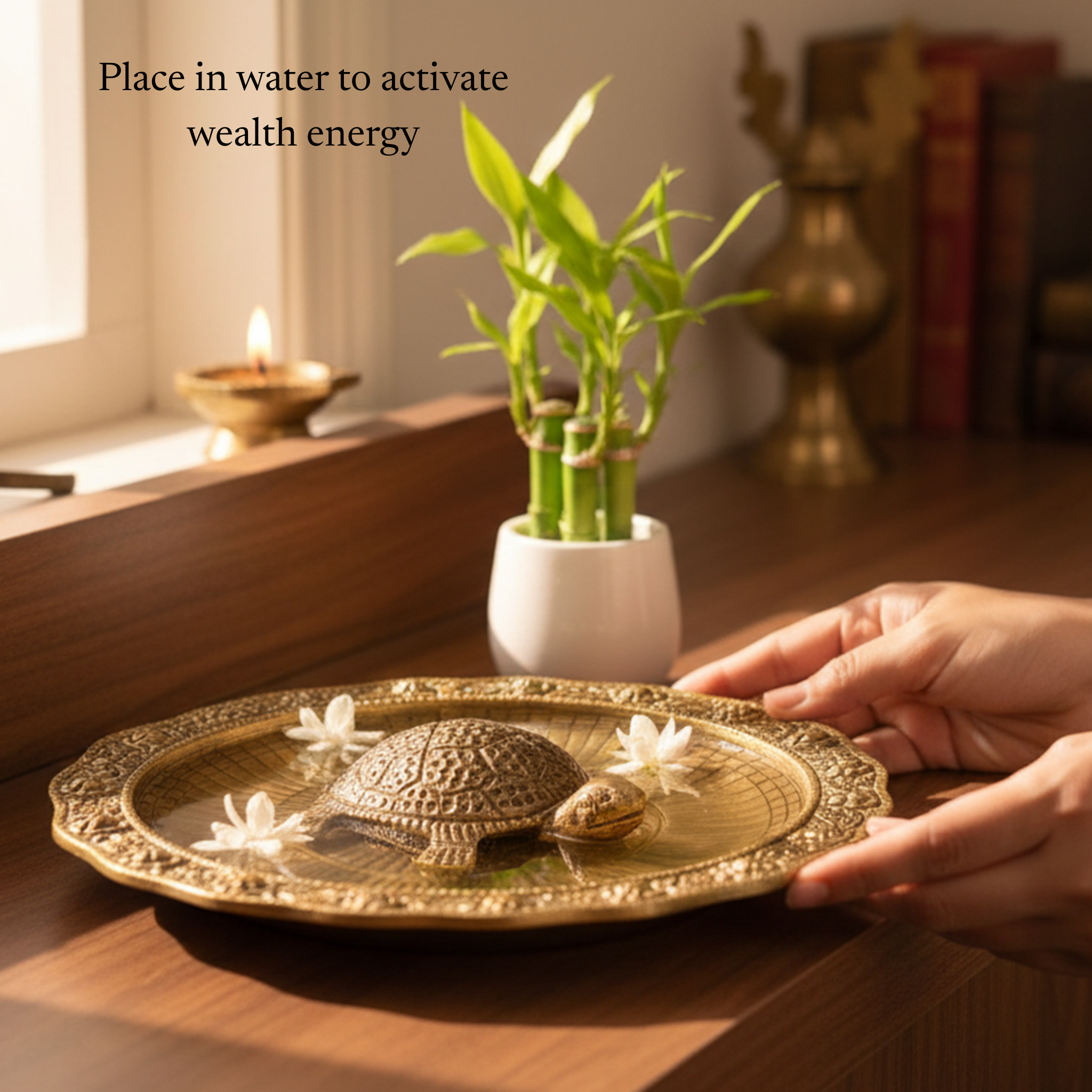 Pure Brass Tortoise/ Turtle For Vastu or Feng Shui