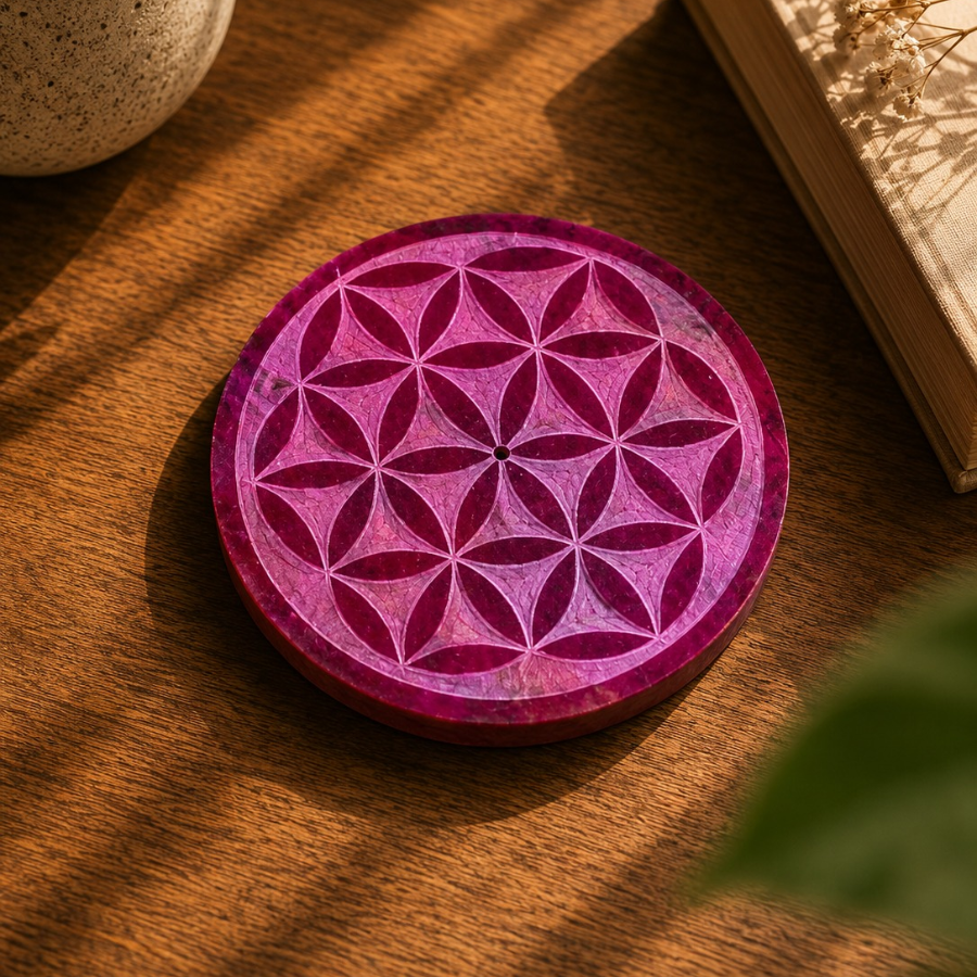 Tree Marble Incense Holder