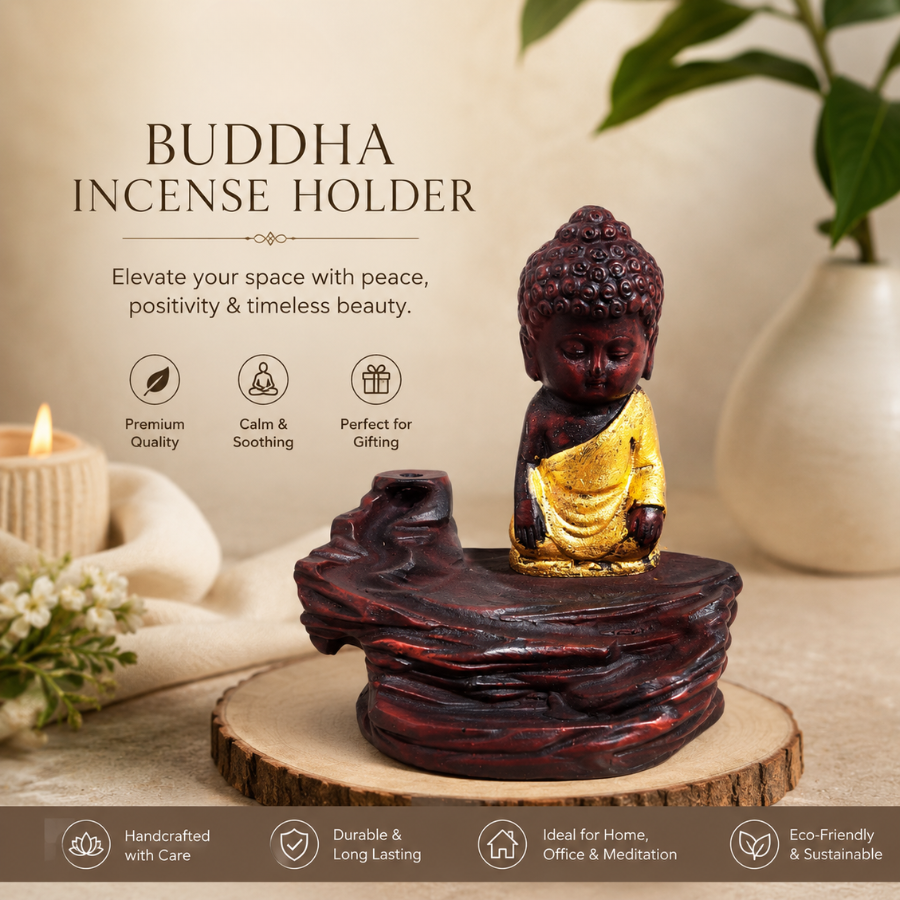 Lord Buddha Backflow Idol