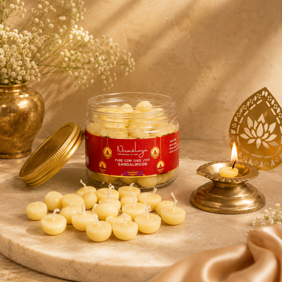 SANDALWOOD PURE COW GHEE JYOT