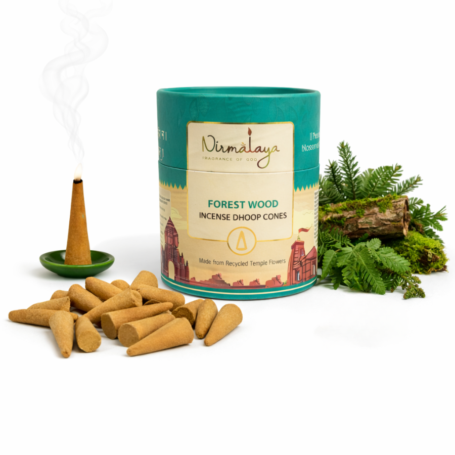 Forest Wood Premium Incense Cones Pack Of 60