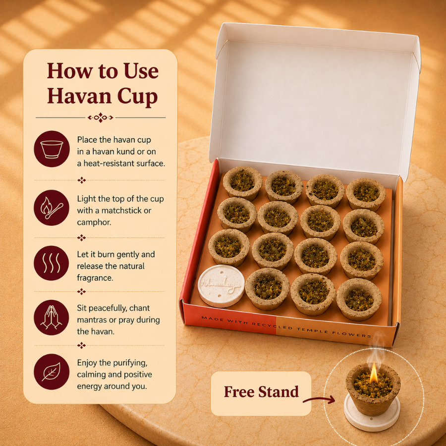 Sambrani Loban Havan Cups