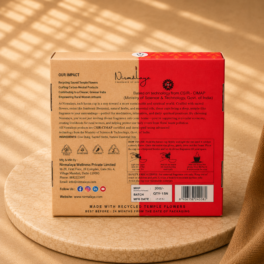 Sambrani Loban Havan Cups