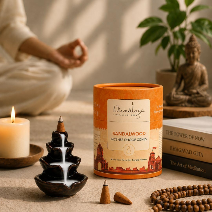 Sandalwood Backflow Dhoop Cones