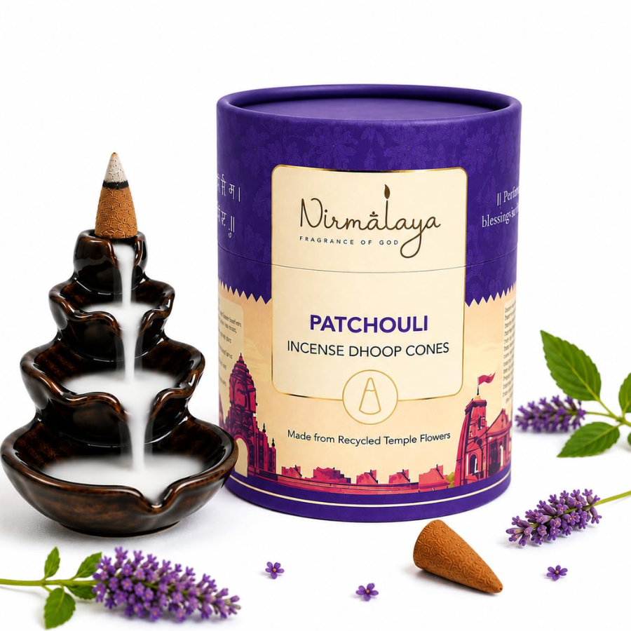 Patchouli Backflow Dhoop Cones