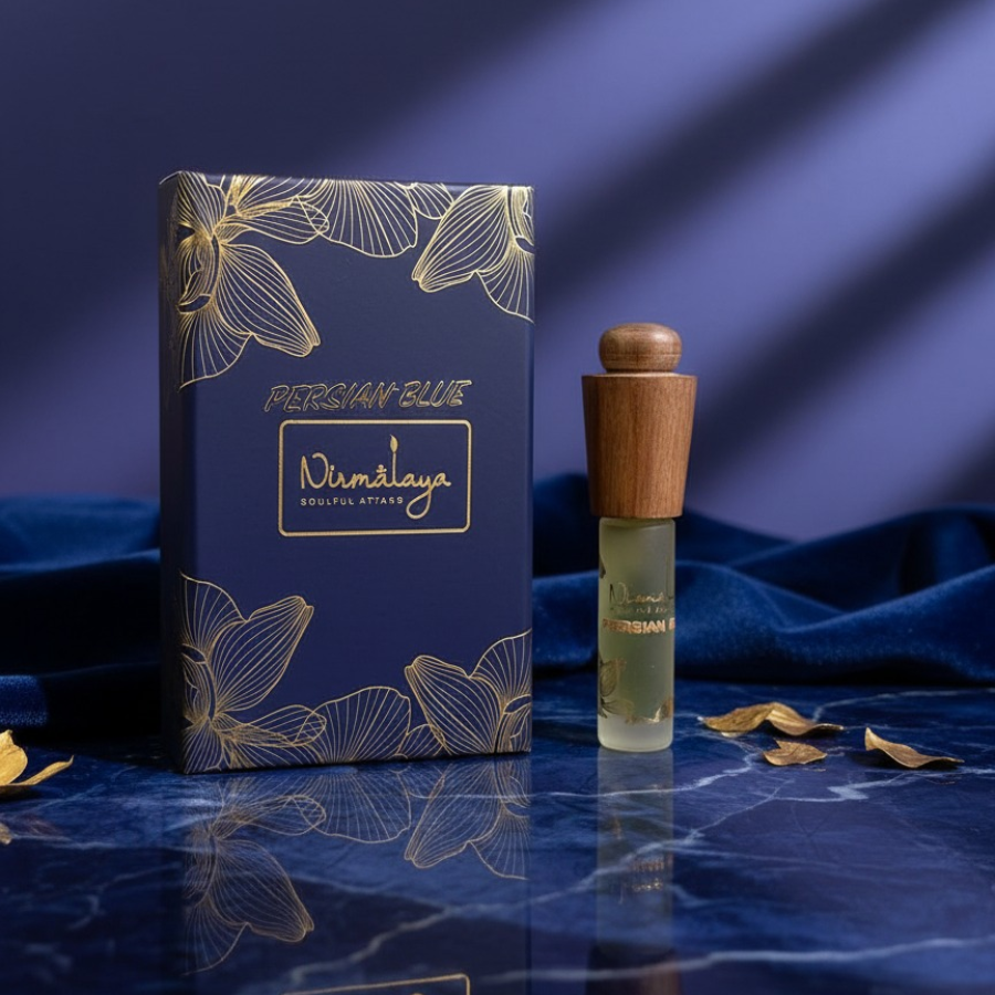 Nirmalaya  Persian Blue Premium Attar Perfume For Men 8ML