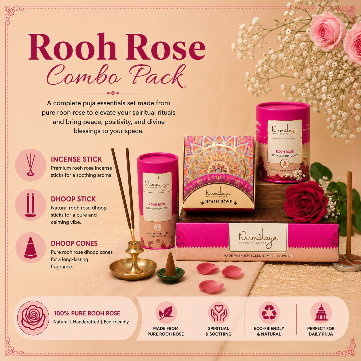 Rooh Rose Combo