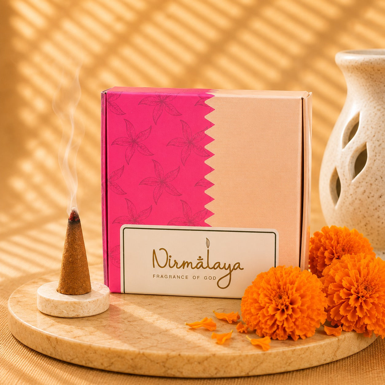 Rooh Rose Dhoop Cones