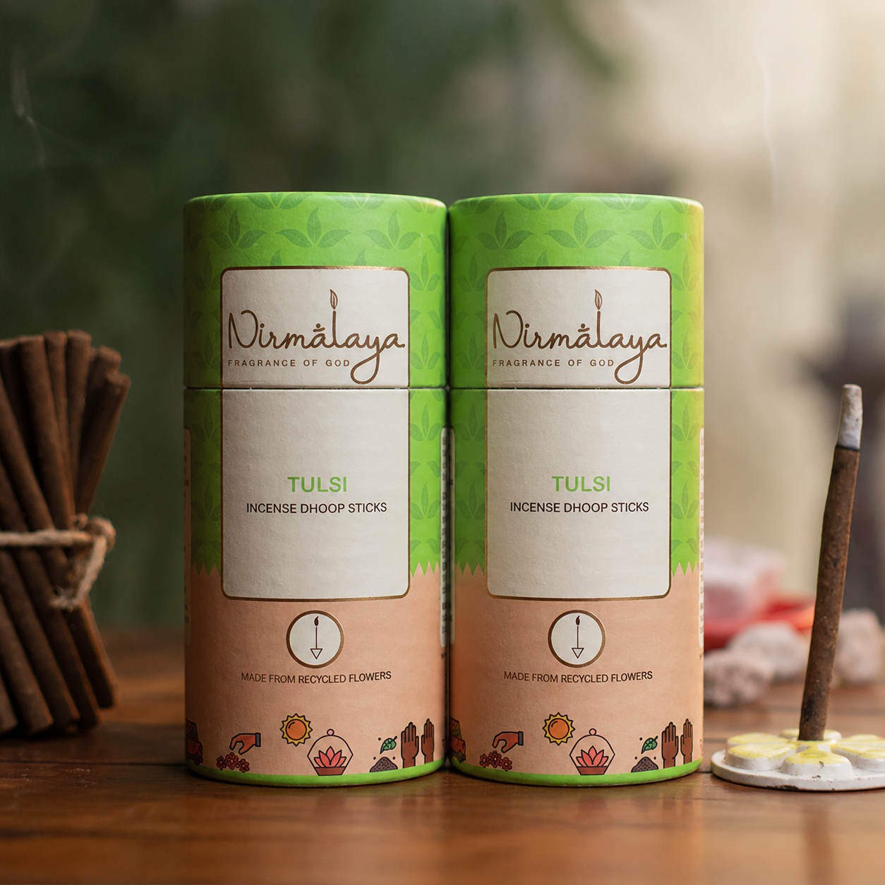 Tulsi Dhoop Sticks (Bamboo less)
