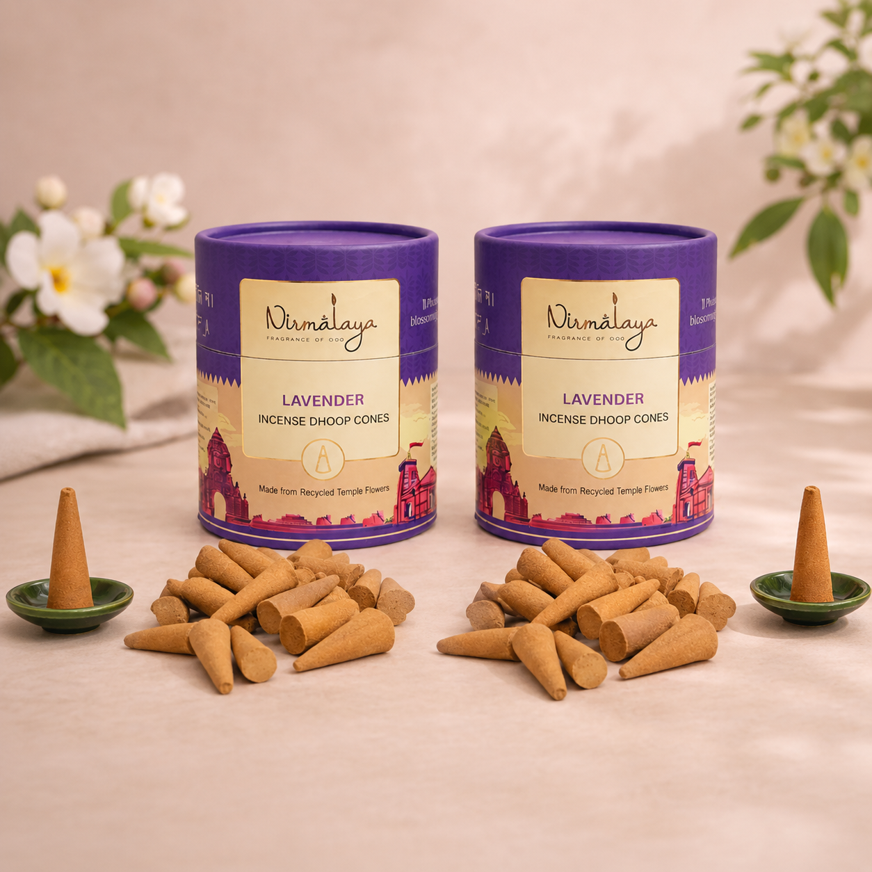 Lavender Premium Dhoop Cones