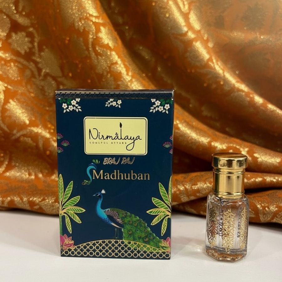 Nirmalaya Royal Braj Raj Unisex Attar Perfume | For Men & Women