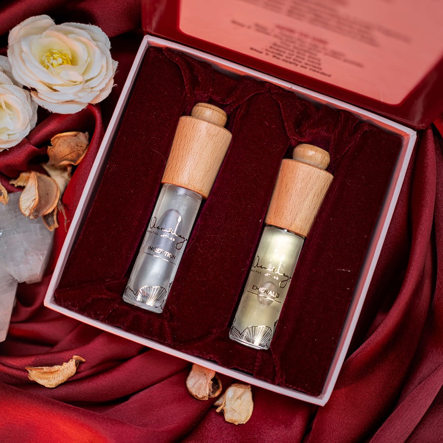 Attar Perfume Combo For Women (Emerald + Inception)